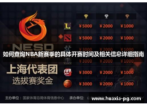 如何查询NBA新赛季的具体开赛时间及相关信息详细指南