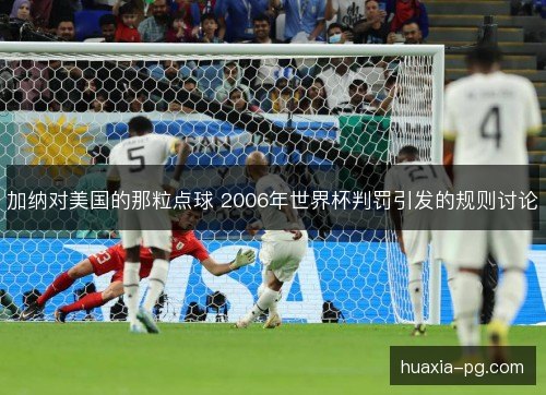加纳对美国的那粒点球 2006年世界杯判罚引发的规则讨论